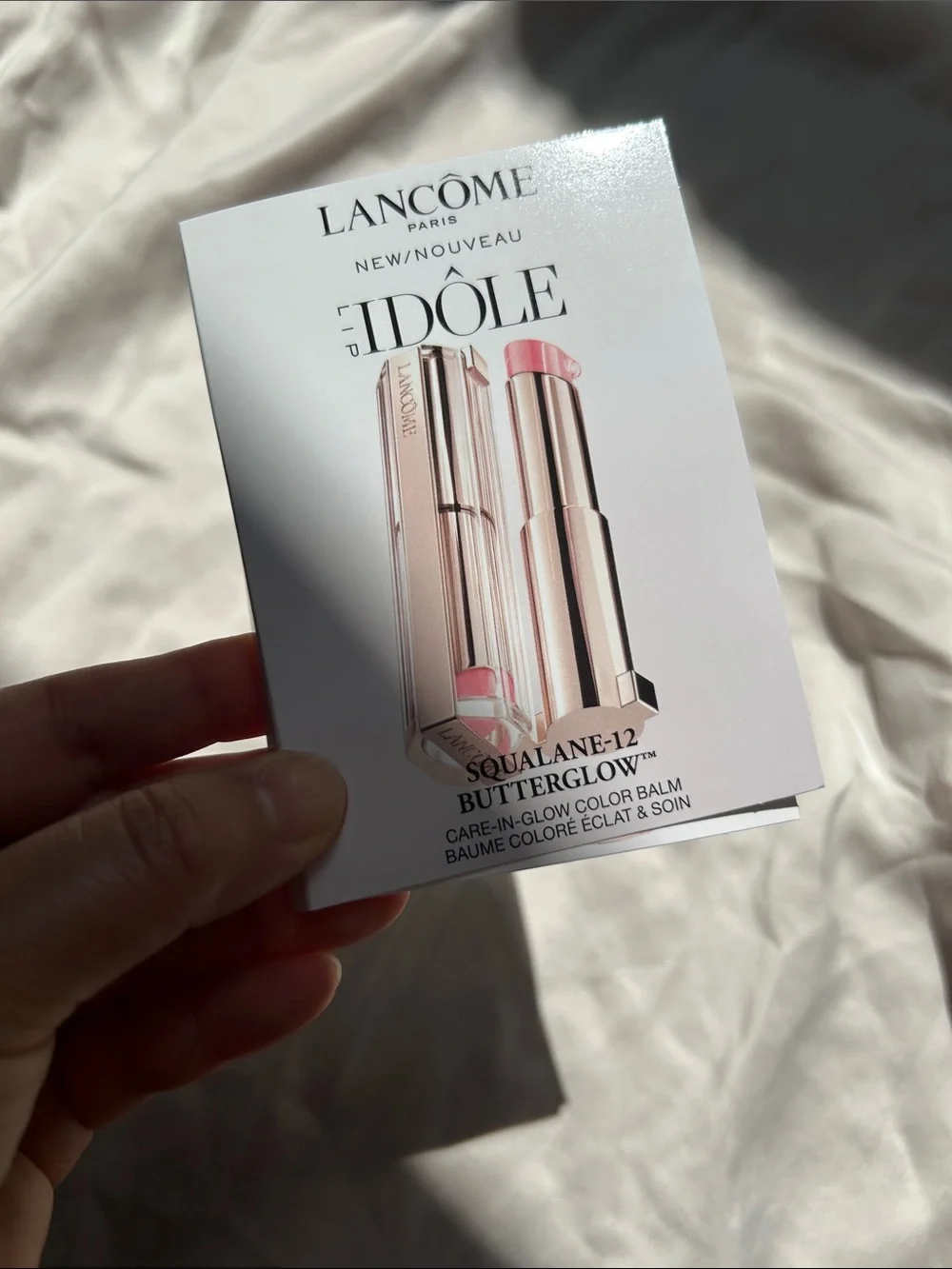 Lancome Idole lip samplers